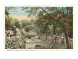 Bear Pit  Lincoln Park Zoo  Chicago  Illinois
