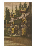 Totem Poles  British Columbia
