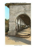 Arcade of San Fernando Mission  California