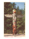 Totem Pole  Vancouver  British Columbia