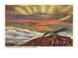 Sunrise from Pike's Peak  Colorado