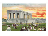 Sunset  Cheesman Park  Denver  Colorado