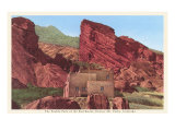Pueblo Park of the Red Rocks  Denver  Colorado