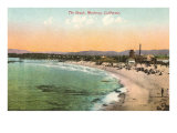 The Beach at Monterey  California