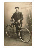 Boy with Bicycle
