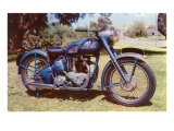 Blue Motorcycle