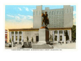 Caesar Rodney Statue  Wilmington  Delaware