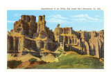 Badlands  South Dakota