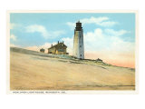 Henlopen Lighthouse  Rehoboth  Delaware