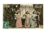 Heureaux Noel  French Children