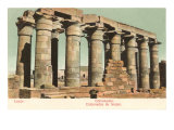 Colonnade  Luxor  Egypt