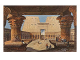 Temple at Luxor  Egypt