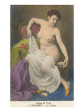 Salons de Paris  Woman Dressing