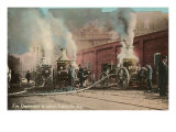 Early Fire Pumpers  Louisville  Kentucky
