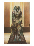 Pharaoh Statue in Cairo Museum  Egypt