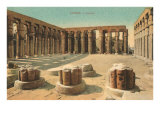 Court at Luxor  Egypt