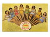 Bathing Beauties on Beach  Florida