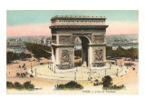 Arc de Triomphe  Paris  France