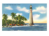 Cape Florida Lighthouse  Miami  Florida
