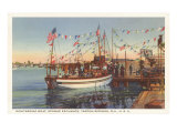 Boat  Sponge Exchange  Tarpon Springs  Florida