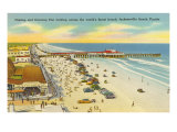 Beach  Pier  Jacksonville  Florida
