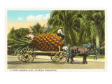Giant Pineapple on Wagon  Florida