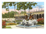 Turtle Fountain  Ringling Museum  Sarasota  Florida