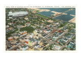 Blimp over St Petersburg  Florida
