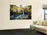 Scenic View of a Waterfall on Havasu Creek