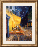 The Café Terrace on the Place du Forum  Arles  at Night  c1888