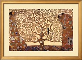 The Tree of Life  Stoclet Frieze  c1909