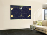 Heavens Map 1957 Side 1