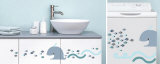 Whale and company (Water Resistant Decal)