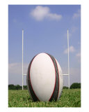 Rugby Ball And Posts