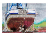 063009 Dry Docked Fishing Boat Alaska