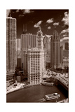 Chicago Summer  Sepia