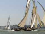 Mariette under Sail  Solent Race  British Classic Yacht Club Regatta  Cowes Classic Week  2008