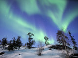 Northern Lights Northwest Territories  March 2008  Canada