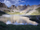 Acherito Lake in the Pyrenees Mountains  Spain