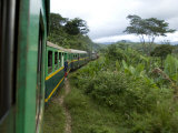 Train Travelling Betwen Manakara and Fianarantsoa  Madagascar