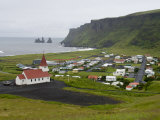 Town of Vik  South Coast of Iceland