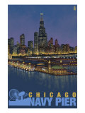 Navy Pier and Sears Tower - Chicago  Il  c2009