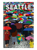 Umbrellas - Seattle  WA  c2009
