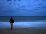 Standing at the Edge of Grey Receding Tide