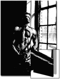 Shadowman Stares Looks through Window