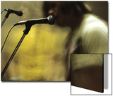 One Toy Soldier at Microphone