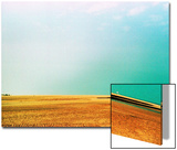 Endless Golden Beach under Turquoise Sky