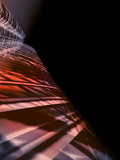 Abstract in Red and Purple Hues