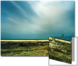 Concrete Pillar at the End of a Field