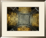 Vaulted Ceiling of Santa Maria De La Sede Cathedral  Sevilla  Andalucia  Spain